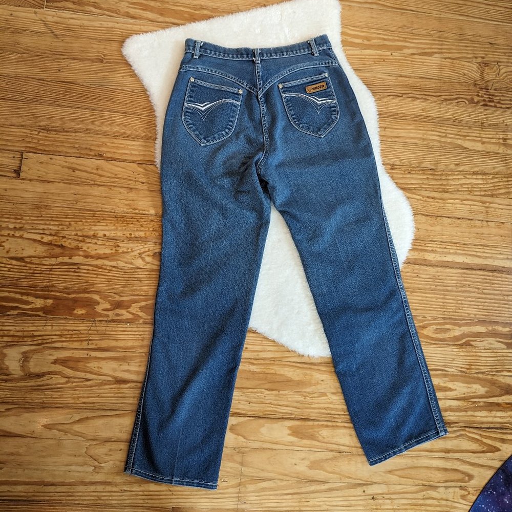 Vintage 70s 80s Gitano High Rise Jeans - Picture 8 of 11